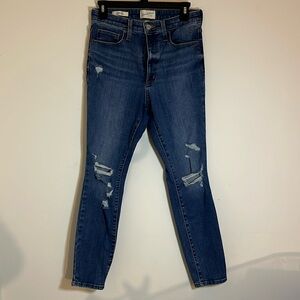 High rise, skinny universal thread jeans